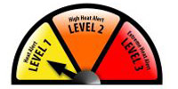 Heat Alert (Level 1) - Yellow